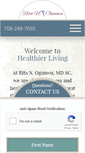 Mobile Screenshot of healthiershape.com